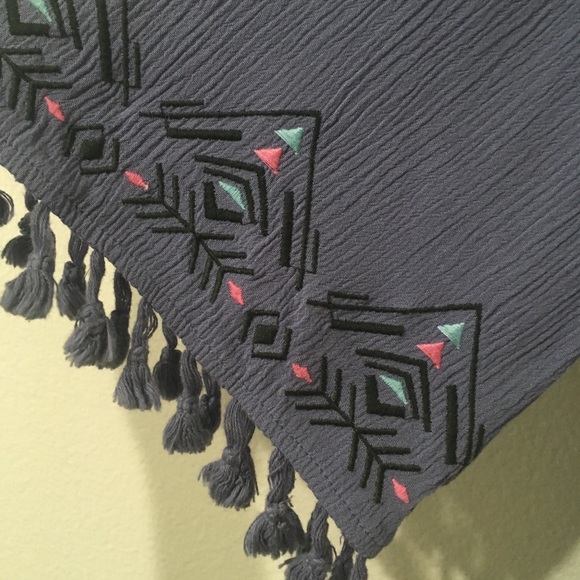 Fire Los Angeles Purple Boho Sundress - Picture 4 of 6